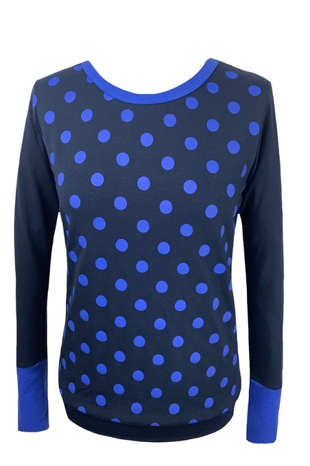 Tričko BOOm Blue and Blue/Royal Dots and Royal