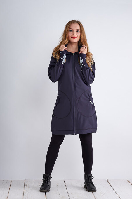 Coat Softshell Blue/Blue Dragonfly