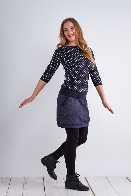 Skirt Blue Jeans