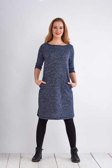 Dress Madeira Warm Blue Melange