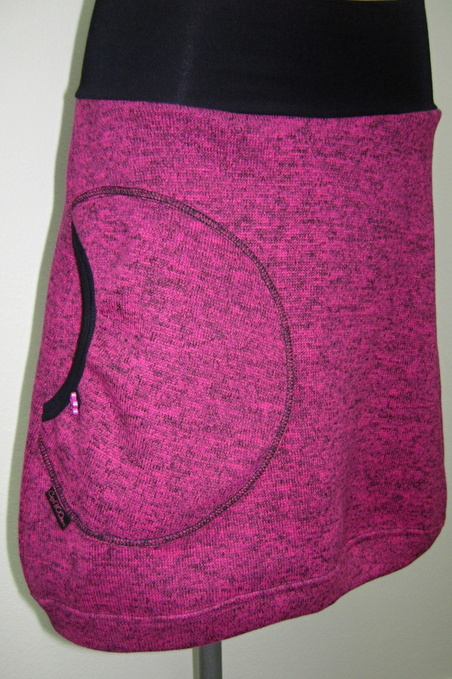 Skirt Warm Pink and Pink