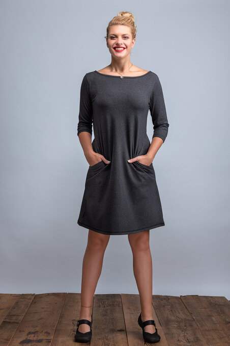Dress Madeira Graphite Melange