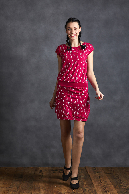 Dress Pink Flamingo-SLEVA