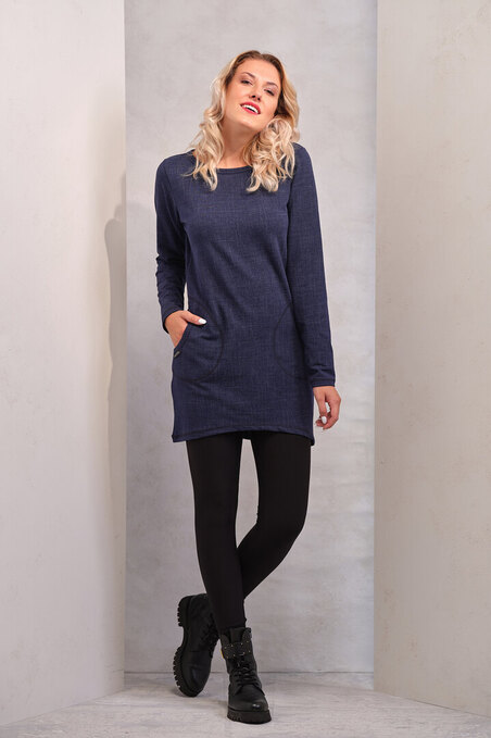 Tunika Théra modrá jeans
