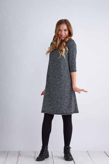 Dress Madeira Warm Gray Melange