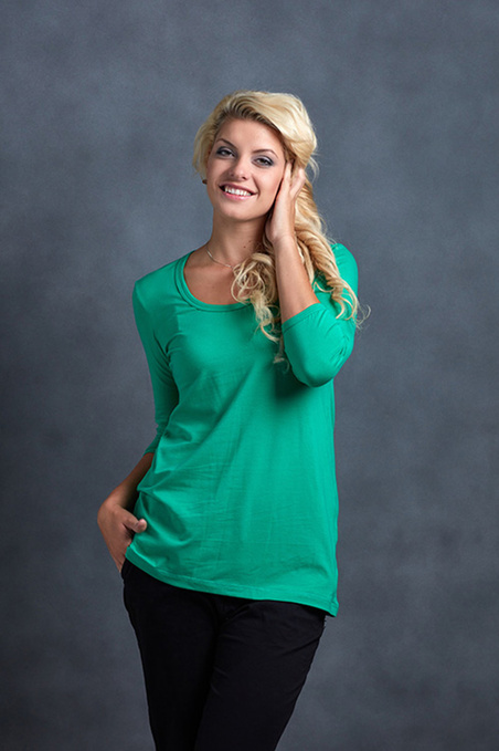 Blouse Grass Green