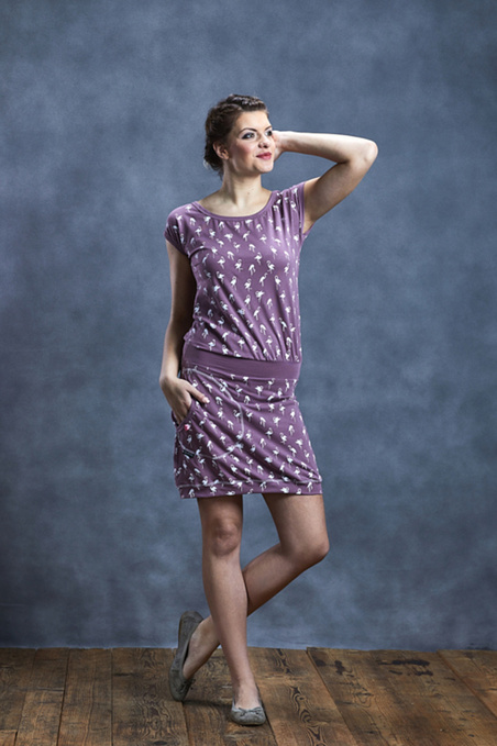 Dress Cyklamen Pink Flamingo-SLEVA