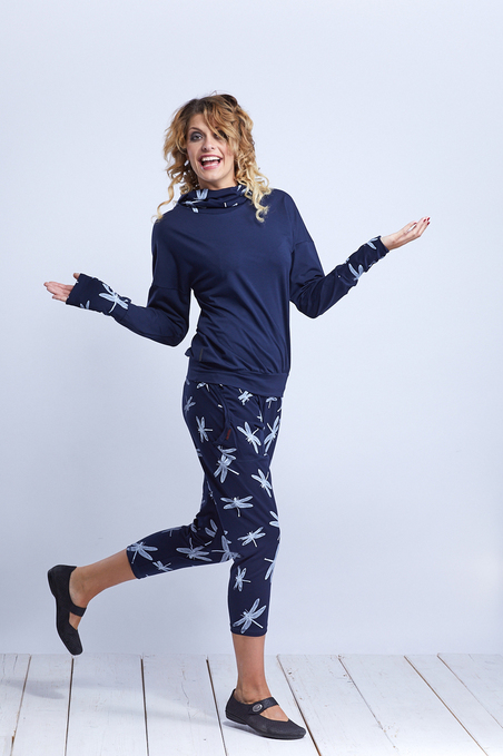 Pants Light Blue Dragonfly 3/4