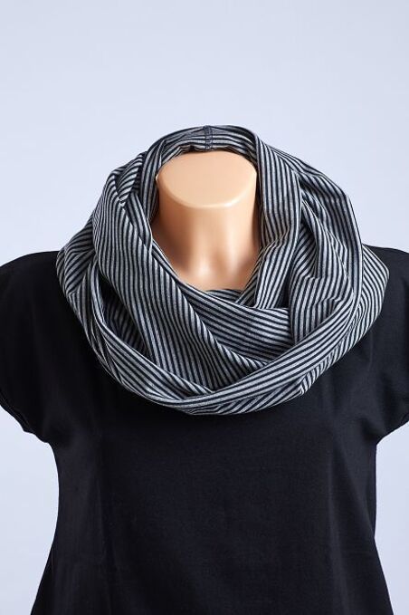 Tunnel Gray/Black Stripes